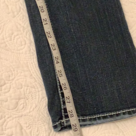 Silver Aiko Lo Rise Bootcut Jeans, 28W 31L - Picture 11 of 15